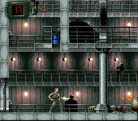 une photo d'Ã©cran de Alien 3 sur Nintendo Super Nes